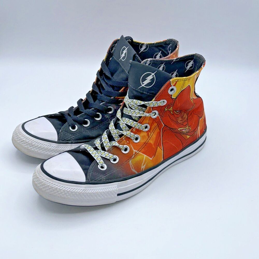 Converse Chuck Taylor All Star DC Comic The Flash Rebirth Vol. 1 Unisex W 9/M 7